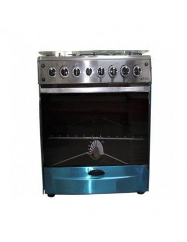 CUISINIÈRE ASTECH 6 FEUX CIS 86 MS